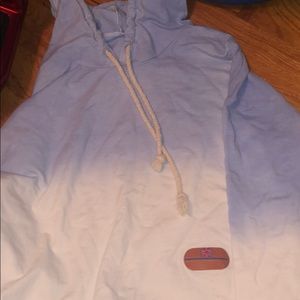 Long sleeve ombré shirt